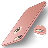 iPhone 7 Case, Yihailu Smoothly Frosted MatteiPhone 7 Case, Yihailu Smoothly Shield Skin Shockproof Ultra Thin Slim Full Body Protective Scratch Resistant iPhone7 Cover(Silky Rose Gold)