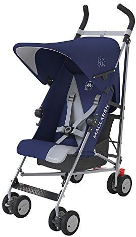 Maclaren Triumph Stroller, Medieval Blue/Silver by Maclaren