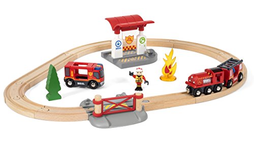 BRIO Rescue Firefighter Set
