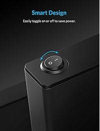 Cargador Multi-Puerto USB 60W de 10 puertos de alimentación de Anker, para Apple iPhone 6 6 Plus, iPad Air 2 mini 3, Samsung Galaxy S6 S6 Edge y más, Empaquetado al por menor (Negro), Negro