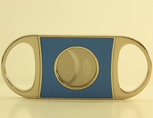 Mr. Brog Carbon Fiber Cigar Cutter - Blue - Thumbnail 4