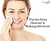 Micellar Cleansing Water - Alcohol Free, No Rinse Facial Cleanser and Makeup Remover - All Skin Types - Great for Travel, Post-Workout and Before Bedtime