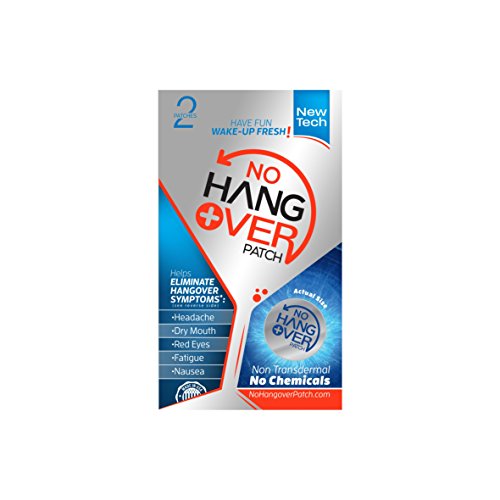 No Hangover Patch, 2 Patches (Each Patch Lasts for 3 Days)
