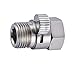 Senlesen S-002 Shower Head Shut Off Valve Solid Brass, Brushed Nickel