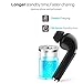 Wireless Earbuds,Bluetooth Headphones Stereo Earphone Cordless Sport Headsets,Bluetooth In-Ear Earphones with Built-In Mic for Smart Phones (Standard, Black)thumb 2