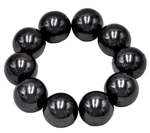 Cutequeen round ceramic industrial ferrite magnets for hobbies,crafts and science (25mm-10pcs, Black)
