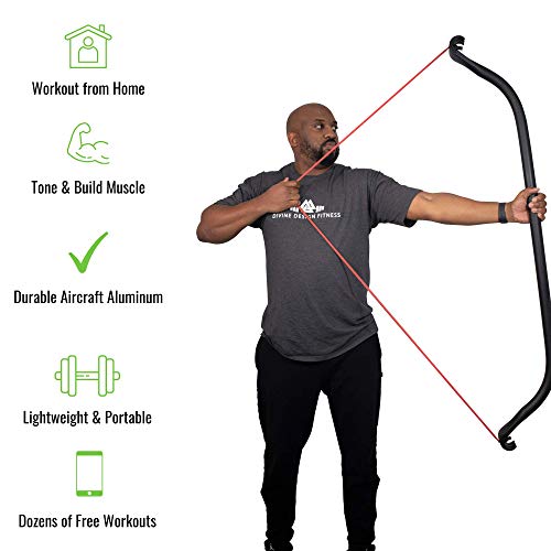 Original Gorilla Bow Portable Home Gym Resistance Bands and Bar System for Travel, Fitness, Weightlifting and Exercise… - Image 2