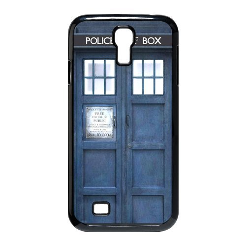Samsung Galaxy S4 I9500 Black/White Hard Case - Doctor Who Tardis Galaxy S4 Case - Aozzo