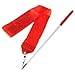 4m Dance Ribbon Wand Gym Rhythmic Art Gymnastic Ballet Streamer Twirling Rod Red