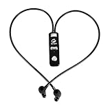 Docooler Radiation Free Wireless BT Earphone Air Tube Sport Earbuds Music Earphone with Microphone for iPhone iPad Samsung HTC Desktop Notebook Laptop MP3 MP4 MP5