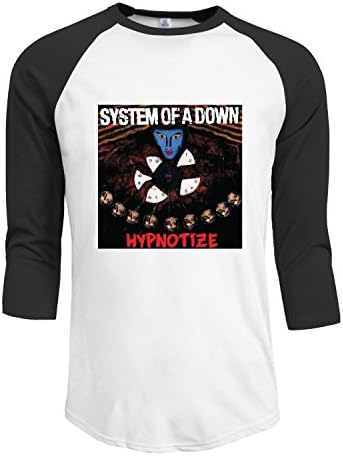 SOAD A Down System Of Men's custom Raglan T shirt