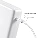 BatPower 61W USB-C Charger for New MacBook Pro 13-inch Touch Bar Two and Four Thunderbolt 3 ports Replace 2016 2017 to current Apple 61W MNF72LL/A A1706 Power Adapter PD USB C Laptop -Connector Type C