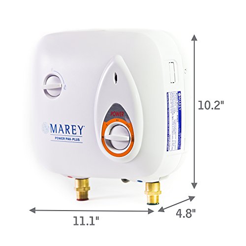 Marey Power Pak Plus Tankless Electric Water Heater, 110 VOLT Buy