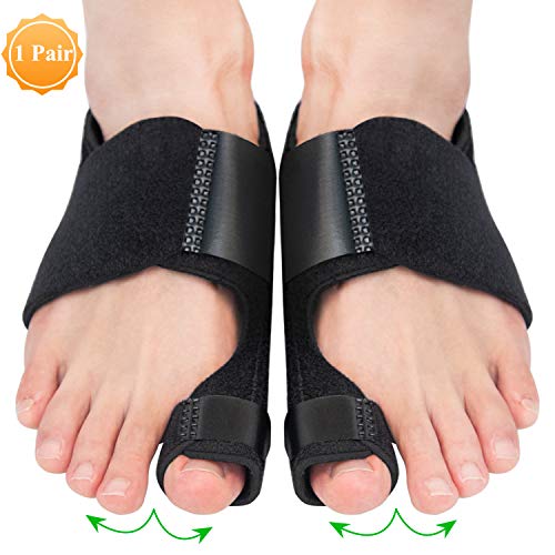 Bunions Corrector, Orthopedic Bunion Splint, Big Toe Separator Pain Relief, Hammer Toe, Hallux Valgus, Toe Joint Pain Relief Aid for Men & Women