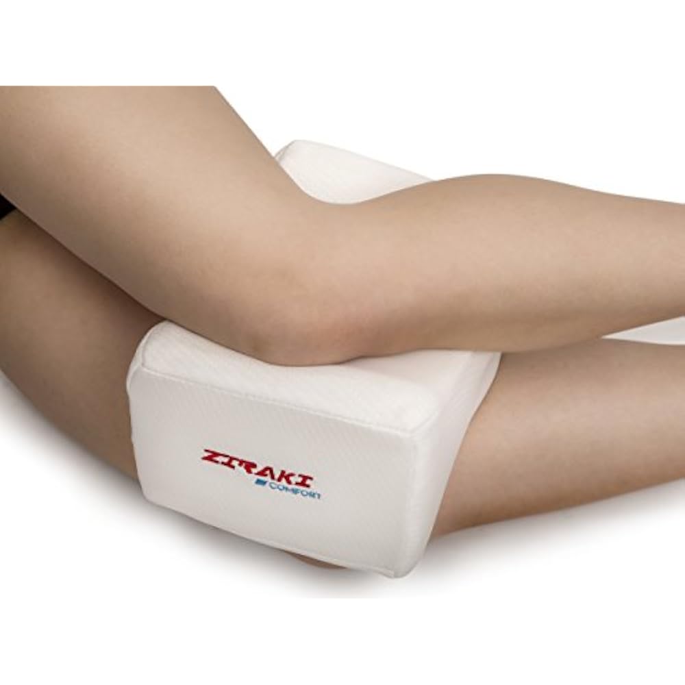 ZIRAKI Memory Foam Wedge Contour Orthopedic Knee Pillow Sciatica Nerve