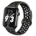 OriBear Compatible for Apple Watch Band 44mm 42mm, Breathable Sporty for iWatch Bands Series 5/4/3/2/1, Watch Nike+, Various Styles and Colors for Women and Men(M/L,Green-Black)