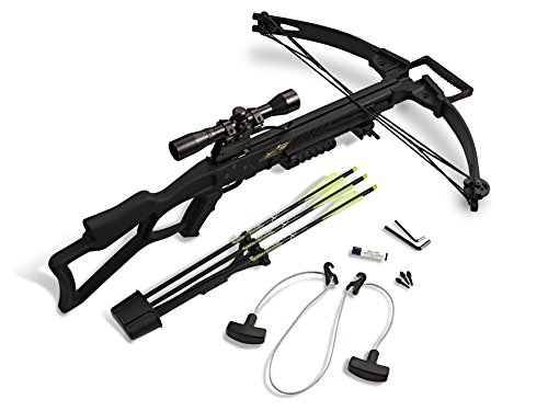 image for Carbon Express 20271 X-Force 350 Crossbow Kit (Rope Cocker, 3 Arrow Qu