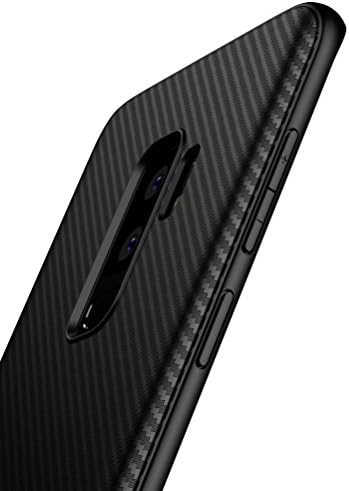 iLovecover Galaxy S9 Case,Samsung S9 Case,[Carbon Fiber Texture Design] Light ShockProof Brushed Rugged Grip Cover skin Slim Simple Stylish Soft TPU Silicone Bumper Protective Matte Phone Case Fit for Samsung Galaxy S9 5.8 Inch (Black)