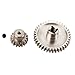 SkyQ RC Differential Steel Metal Main Gear 38T Motor Gear 17T for 1/18 WL A949 A959 A969 A979 K929 Silver 2pcs