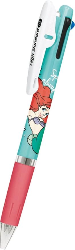 Amazon カミオジャパン ディズニー ジェットストリーム 3色ボールペン アリエル 多色ボールペン 文房具 オフィス用品