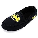 Batman Teen and Adult Moccasin Slippers