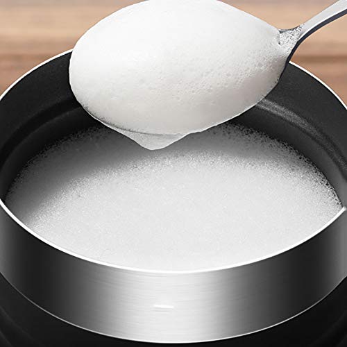 ALY Heiße und kalte Milchschäumer, Frother Milchschäumer, Elektrischer Milchaufschäumer Milk Frother für Kaffee Latte… – Bild 3