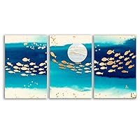 3 Piece Canvas Wall Art - Abstract Art - Canvas Prints Home Artwork Decoration for Living Room,Bedroom - 16