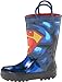 Western Chief Unisex-Child Kids Boys' Waterproof Easy-On Character Rain Boot, 9 Toddler