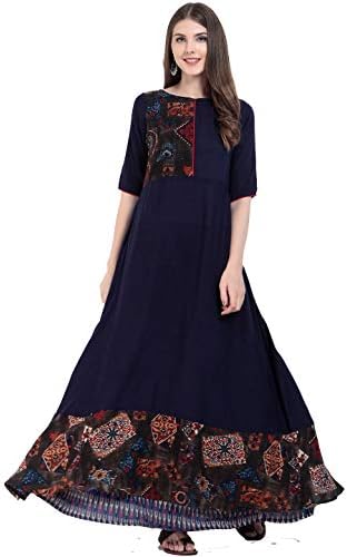 Dream Angel Fashion Womens Tunic Top to Wear with Leggings Kurta Kurtis Indian Party Wear