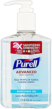 Purell Advanced Hand Sanitizer Refreshing Gel 8 Oz