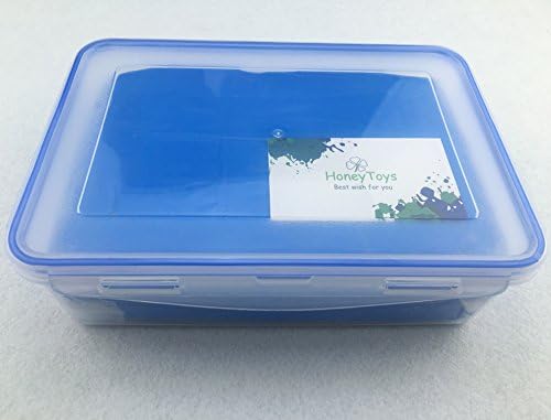 HoneyToys 2Litre, 1.1Pound, Air Dry Clay Studio Toy Bright Color, Magic Clay, No-Toxic Air Clay, Creative DIY Crafts(Blue)