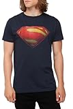 DC Comics Superman Man Of Steel Logo T-Shirt