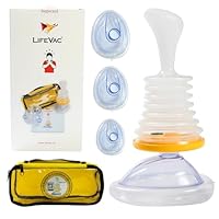 LifeVac Travel Kit - Choking Rescue Device for Adults and Children First Aid Kit, Portable Airway Suction Rescue Device, First Aid Choking Device, Anti-Choking System, Airway Clearance Assistance