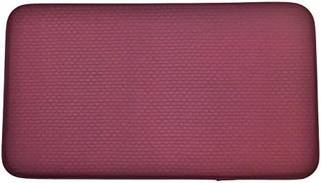 Kitchen Floor Cushion Matt Anti Fatigue Non-Slip Easy to Clean 18 in x 30 in, Laundry Room, Bathroom, Office, Decorative Designer Matt (Red)