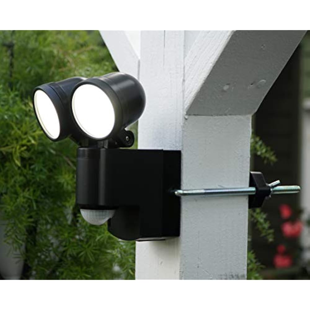 LB1403QBK Battery Operated LED Motion Security Light, Twin LB1403QBK Battery Operated LED Motion Security Light, Twin