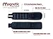 Magnetic Arm Band's Magnetic Wristband - Strong Neodymium Magnets embedded throughout wristband for holding nails, screws, bits, fasteners, washers, bolts, small tools, and much more