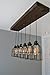 Wood Pendant Light (W/Cages)