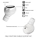 ZANTEC Bluetooth Earbuds,QCY-Q29 TWS Bluetooth Earphone,2 Stereo Upgraded Wireless Earbuds with Microphone Function,1 Charge Case,White