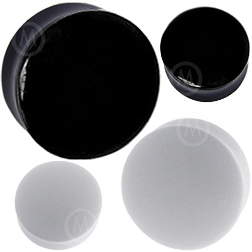 MoDTanOiz - Ear plugs8g 3mm to 0g 8mm Segment Clicker Captive Ring BCR Ear Plugs Gauges Stretching Expander Ear Piercing Earrings MoDTanOiz (1 Pair)