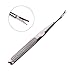 BEZOX Professional Cuticle Pusher Kit Stainless Steel Dual-Ended Nail Cleaner Trimmer & Callus Removal Fork - 3 PCS Pack