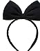 Cute Big Bowknot Alice Headband For Little Girls Dress Up Birthday Party,Halloween,Christmas(Black)