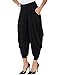 KRISP Women Casual Party Harem Yoga Pants with Pockets