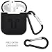 Trosen - Apple AirPods with 2 Anti-Lost Carabiner Clip (Carbon Black)