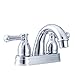 Dura Faucet DF-PL620L-CP RV Designer Two Handle Arc Spout Bathroom Faucet (Chrome)