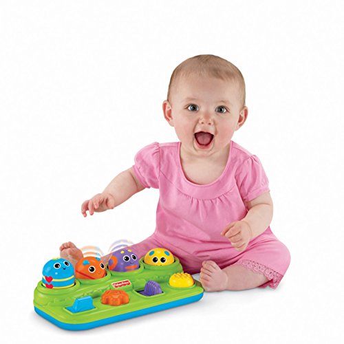 41gKTLM3c7L - Fisher-Price Brilliant Basics Boppin' Activity Bugs [Amazon Exclusive]