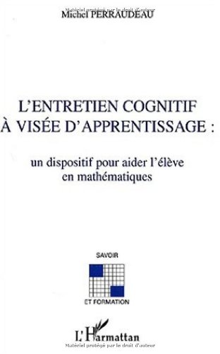 L' entretien cognitif à visée d'apprentissage