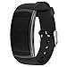 Compatible Samsung Gear Fit 2 Pro/Fit 2 Band, NaHai Silicone Replacement Strap for Samsung Gear Fit2 and Fit2 Pro