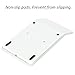 Elegant Design Pure White 10 Digit Dual Powered Standard Function Calculator Desktop Calculator