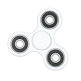 SMAZ TOYS Anti-Anxiety Fidget Spinner Toy Helps Focusings EDC Focus Toy for Kids & Adults - Best Stress Reducer Relieves ADHD Anxiety and Boredom White