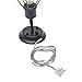GLOBE Electric 65291 1-Light Plug-in or Hardwire Industrial Cage Wall Sconce, Matte Black Finish, On/Off Rotary Switch, 6ft Clear Cord, Wall Lights for Bedroom, Bulb Not Included